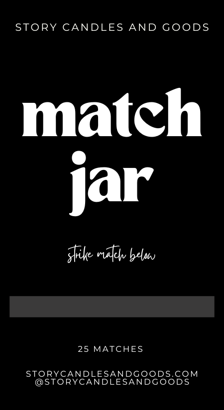 Match Jar — 25 Count
