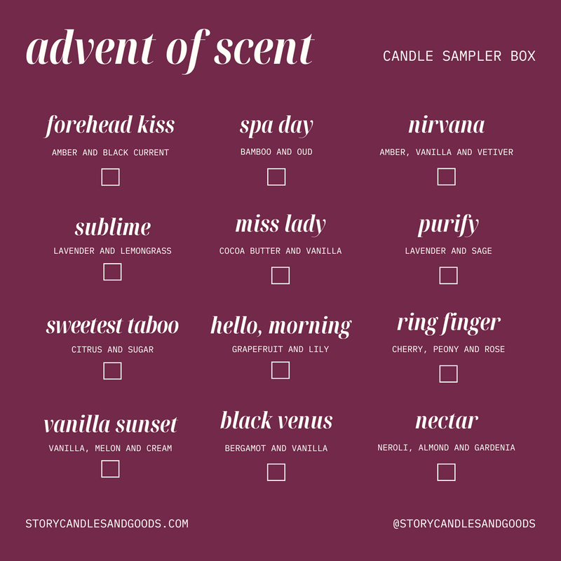 Advent of Scent Candle Sampler