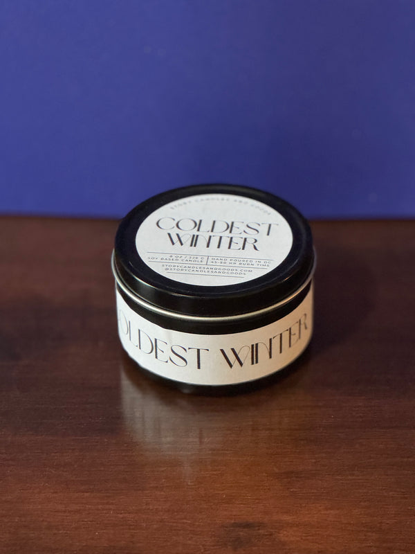 8 oz Black Tin — Coldest Winter