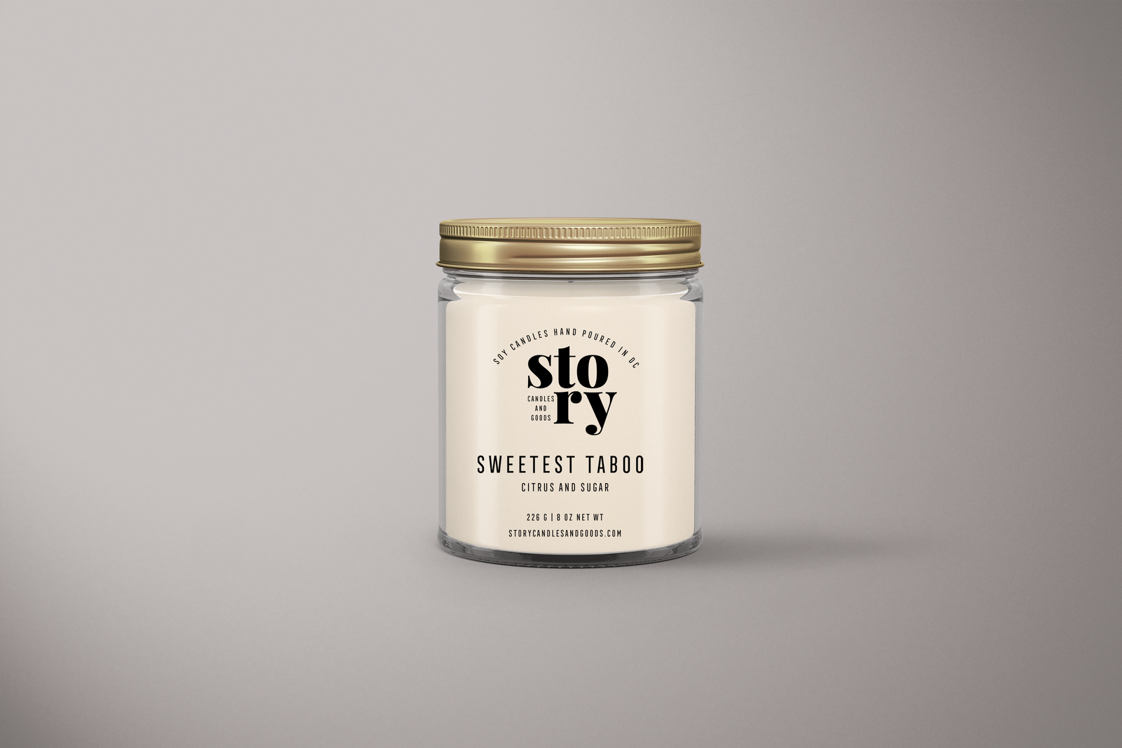 Sweetest Taboo — 9 oz Jar – Story Candles and Goods